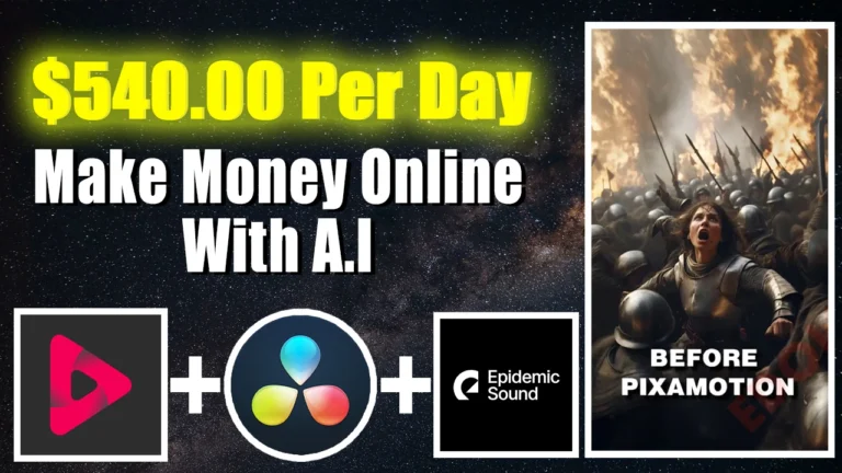 Lazy New Method To Make Money Online With AI For Beginners